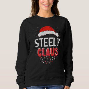 Stählerner Weihnachtsmann Weihnachten passendes Ko Sweatshirt