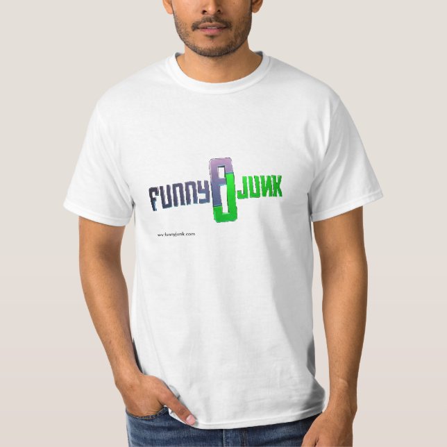 STAHLFunnyjunk Logo-Shirt T-Shirt (Vorderseite)