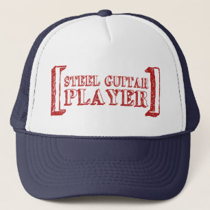 Stahlgitarre-Spieler Truckerkappe