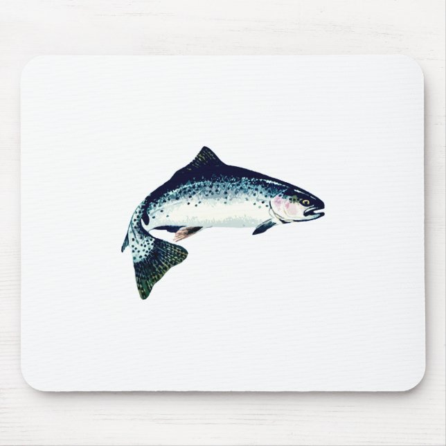 Stahlkopf-Schwimmen Mousepad (Vorne)