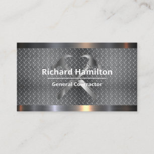 Stahlmetallschneide   Hammers Visitenkarte