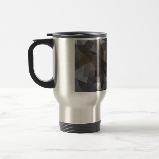 Stahlnebel: Abstrakte Erkundungen im Cup-Design Reisebecher (Links)