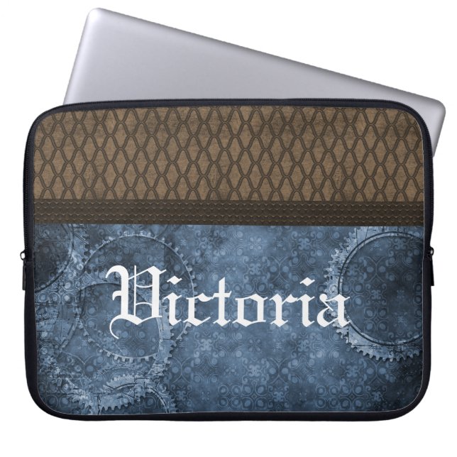 Stahlrampe, blau laptopschutzhülle (Vorderseite)