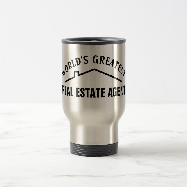 Stahlreise-Tasse des weltbesten wirklichen Reisebecher (Mittel)