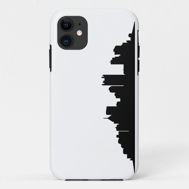 StahlSkyline-Kasten Case-Mate iPhone Hülle (Rückseite)