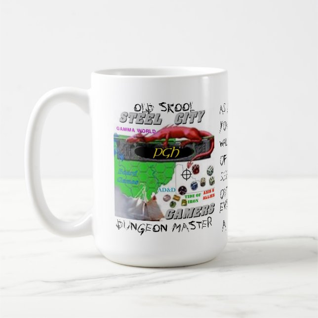 StahlstadtGamers alte Skool DM Tasse (Links)