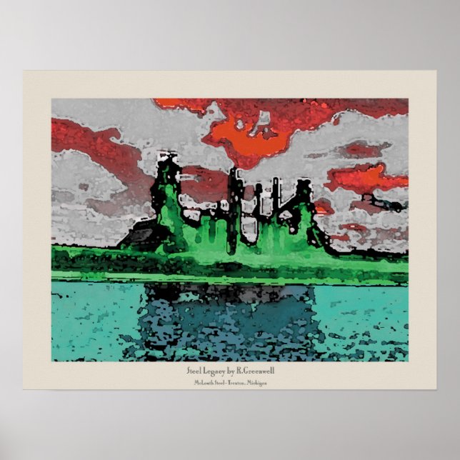 Stahlvermächtnis Poster (Vorne)