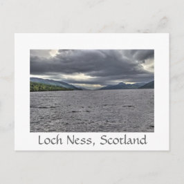 Stahlwolken von Loch Ness Postkarte