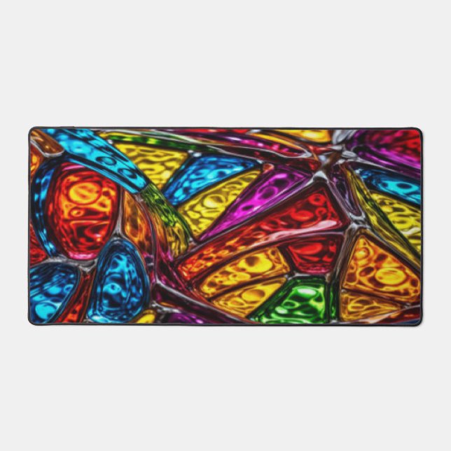 Stain Glass - Desk Mat Schreibtischunterlage (Vorderseite)
