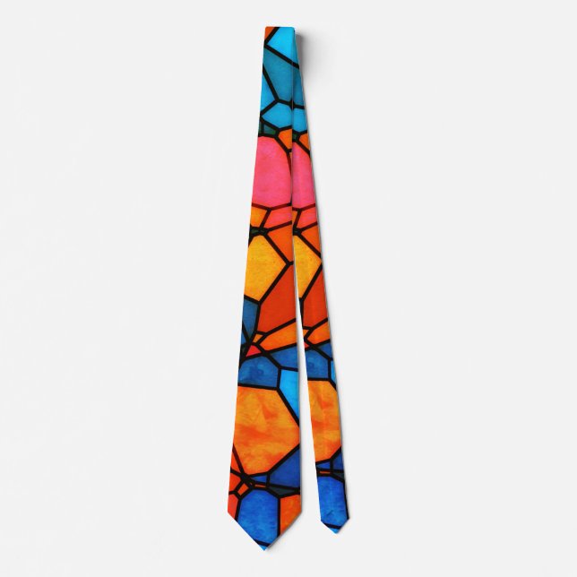 Stain Glass Krawatte (Vorderseite)