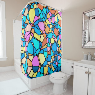 Stain Glass Lite Duschvorhang