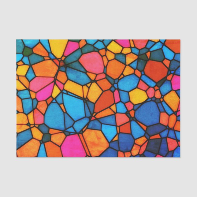 Stain Glass Seidenpapier (Vorderseite)