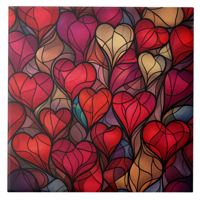  Stained Glass  Fliese (Vorderseite)