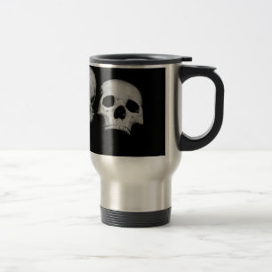 Stainless Steel 15 oz Travel/Pendant Tasse W/ SKUL