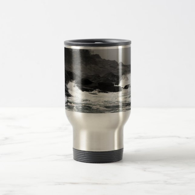 Stainless Steel 15 oz Travel/Pendlerische Tasse (Mittel)