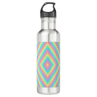 Stainless steel water bottle with a vibrant edelstahlflasche
