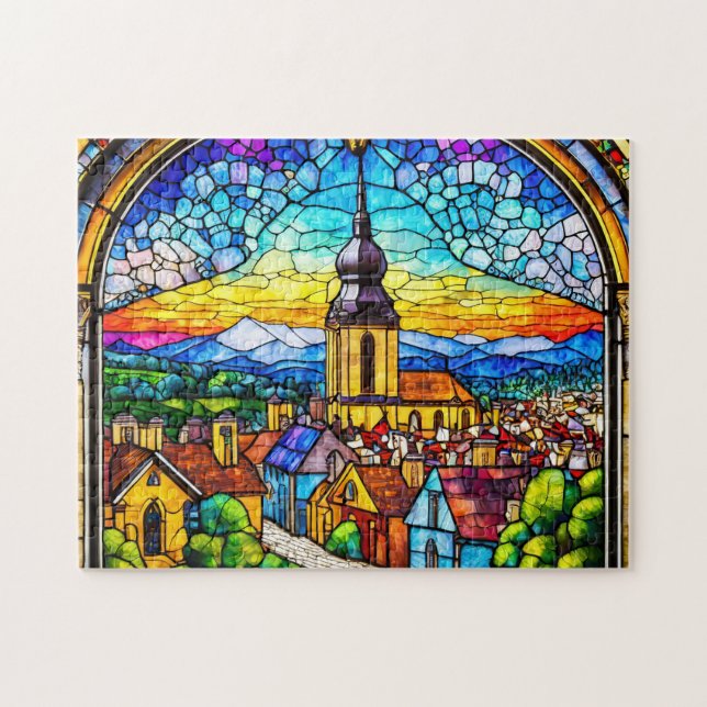 Stainless Town 4 The Daily Jigsaw Puzzle Neueste (Horizontal)