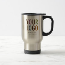 Stainless Travel Mug mit Firmenlogo No Minimum