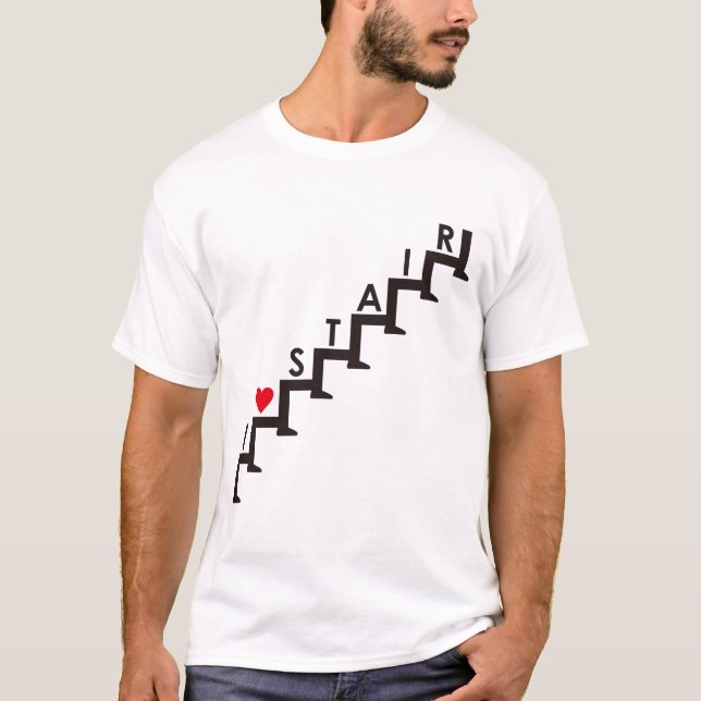 stairs T-Shirt (Vorderseite)