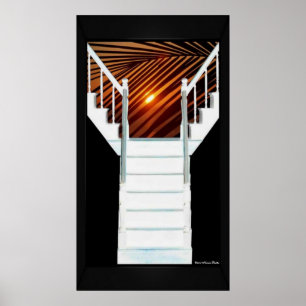 Stairs to... Drucken Poster