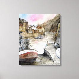 Staithes North Yorkshire England Leinwanddruck