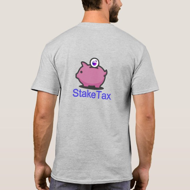 StakeTax Offizielles Shirt (Rückseite)