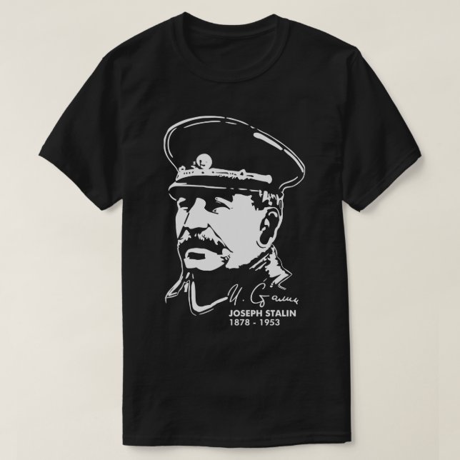 Stalin 1878 1953 T-Shirt (Design vorne)