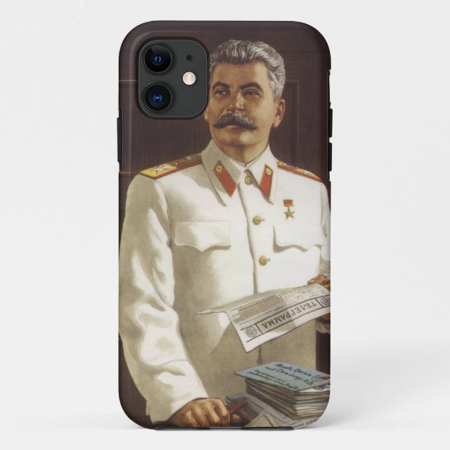 Stalin Case-Mate iPhone Hülle (Rückseite)