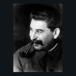Stalin photo portrait poster<br><div class="desc">Stalin photo portrait</div>