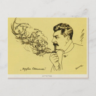 Stalin-Rohr-Postkarte Postkarte