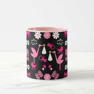 Stalk Delivery Twin Baby Room Tasse