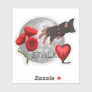 Stalker 2 Sticker mit Silbermond