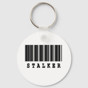Stalker-Barcode-Design Schlüsselanhänger