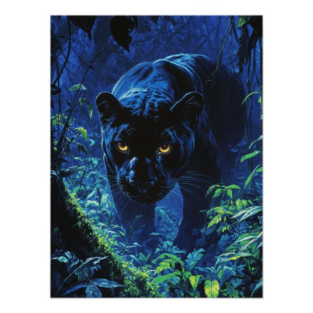 Stalking Panther Poster (Vorderseite)