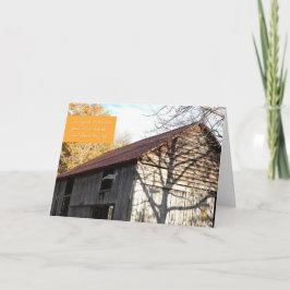 Stall, Baumschatten, Spirale der gesamten Galgen-E Karte