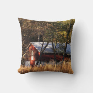 Stall im Zentrum von Maryland Kissen