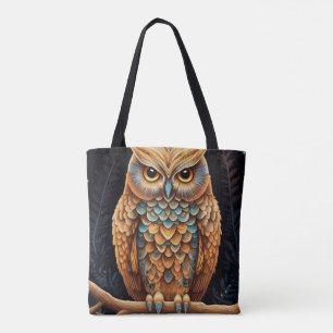 Stall Owl farbig Tasche
