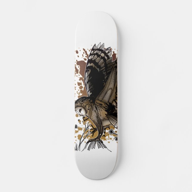 Stall Owl Stance Skateboard (Vorderseite)