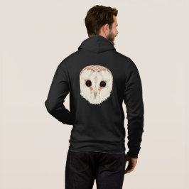 Stall Owl Unisex Zip Hoodie