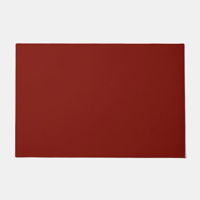 Stall rot (Vollfarbe) Fußmatte (Vorderseite)