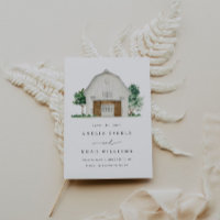 Stall Save the Date, rustikales Bauernhaus Save th