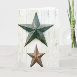 Stall Stars, Geburtstag Karte