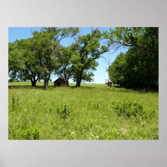 Stall und Outhouse Poster (Vorne)