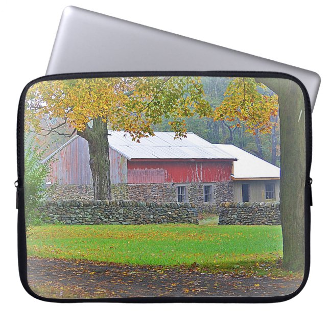 Stall und Stone Wall - Laptop-Sieb Laptopschutzhülle (Vorderseite)