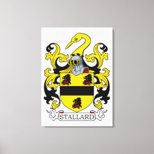 Stallard-Wappen Leinwanddruck