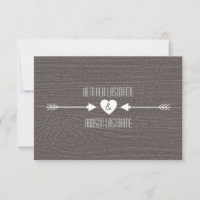 Stallholz Inspiriert Weiße Pfeile Hochzeit R.S.V.P