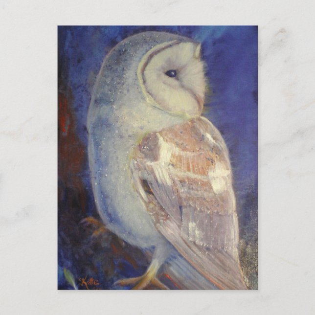 Stallhuhn Postkarte (Vorderseite)