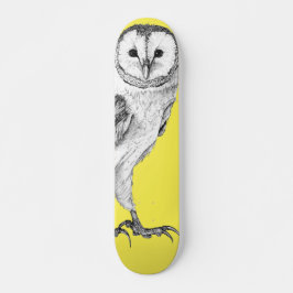 Stallhuhn - Zeichnend in schwarzem Pen-Skateboard Skateboard