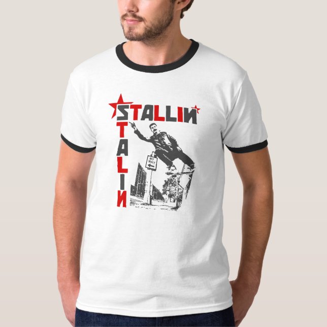 Stallin Stalin Retro T-Shirt (Vorderseite)