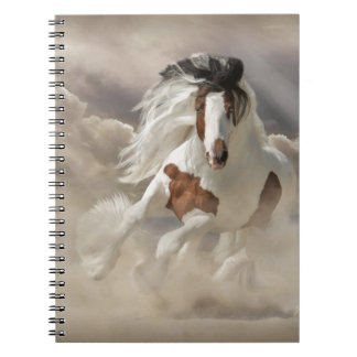 Stallion der Sande, des Notizbuches oder der Notizblock